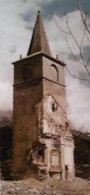 alter Kirchturm Varen